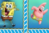 Губка Боб Крестики-нолики SpongeBob Tic Tac Toe