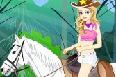 Девушка-всадница Horse Rider Girl