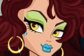 Макияж Монстер Хай для Клодин Monster High Clawdeen Makeup