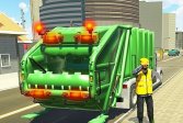 Американский симулятор мусоровоза 2022 American Trash Truck Simulator Game 2022