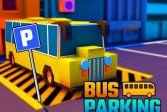 Автобусная парковка в городе 3D Bus Parking City 3D