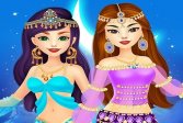 Арабская принцесса Одеваются игры Arabian Princess Dress Up Game