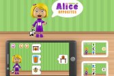Мир Алисы - игра противоположностей World of Alice - Opposites game