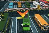 Автобусная парковка 3D онлайн Bus Parking 3D Online