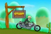 Мотоцикл в гору гоночной 2D Motor Bike Hill Racing 2D