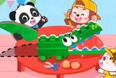 Детские головоломки животных панды Baby Panda Animal Puzzle