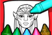 Книжка-раскраска Аватар Avatar Coloring Book