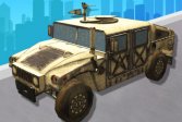 Военный грузовик для перевозки оружия War Truck Weapon Transport