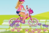 Барби едет на велосипеде Barbie Rides Bike