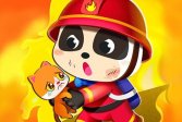 Маленькая панда пожарный Little Panda Fireman