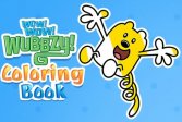 Вау Вау книжка-раскраска Wubbzy Wow Wow Wubbzy Coloring Book
