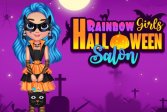 Радужный салон для девочек на Хэллоуин Rainbow Girls Hallowen Salon