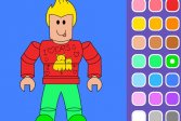 Игра-раскраска Роблокс Roblox Coloring Game
