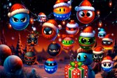  :     Christmas Rush : Red and Friend Balls