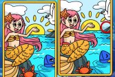 :   Mermaids: Spot The Differences