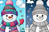   BTS BTS Winter Coloring