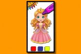 -  BTS Princess Coloring Book